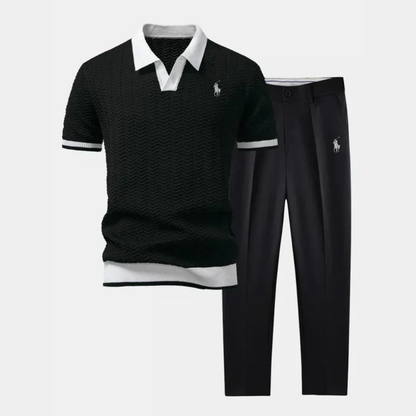 Polo + pantalon élégant en cadeau