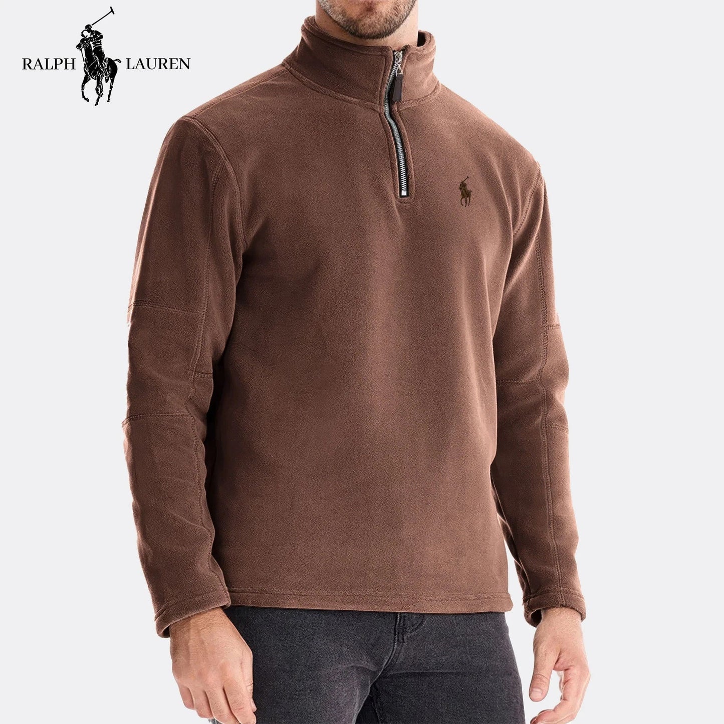 RL - Maglione con zip 25