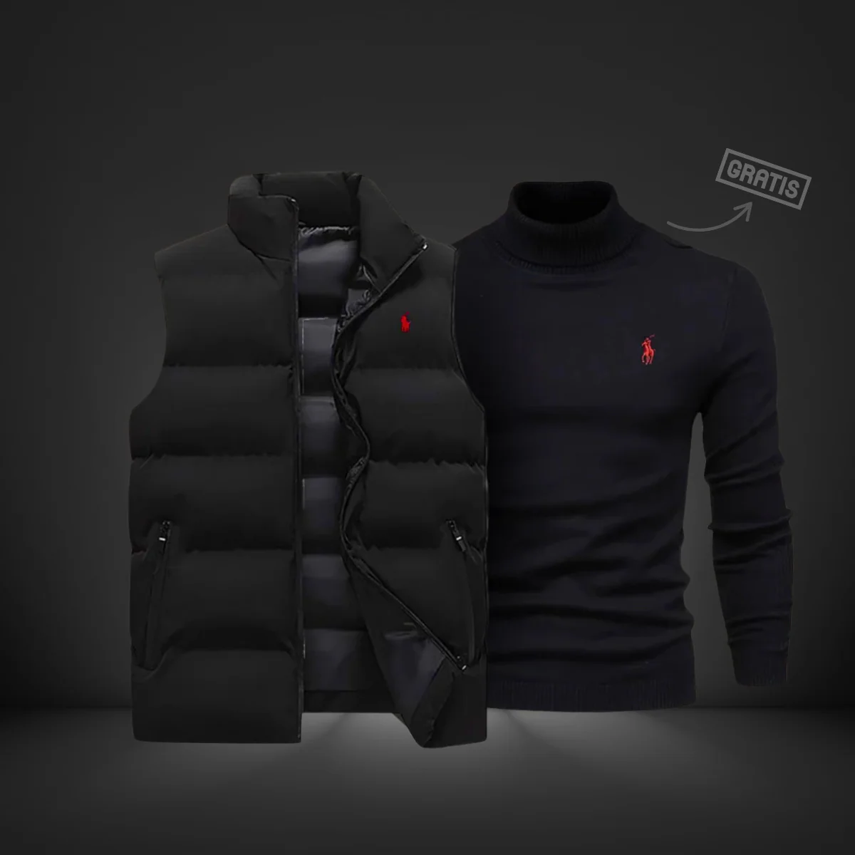 Gilet + Dolcevita in Regalo